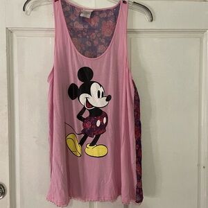 Disney Pink Mickey Mouse Women's Tank Top XL